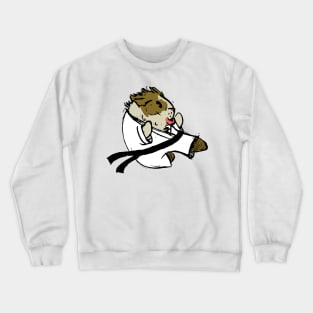 Karate Guinea Pig Crewneck Sweatshirt